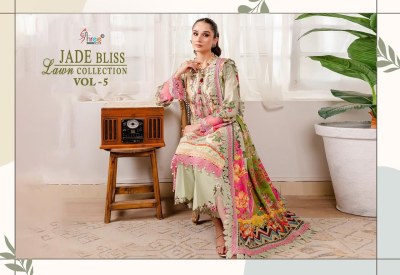 Shree fab by jade bliss lawn collection vol 5 pakistani suit catalogue pakistani suit catalogs