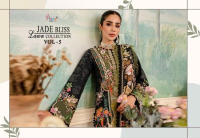 Shree fab by jade bliss lawn collection vol 5 pakistani suit catalogue pakistani suit catalogs