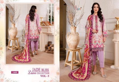 Shree fab by jade bliss lawn collection vol 5 pakistani suit catalogue pakistani suit catalogs