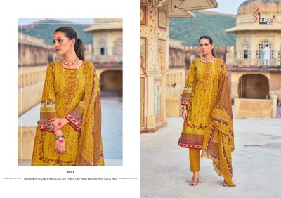 Shree fab present binsaeed lawn collection vol 9 pure lawn cotton printed unstitched dress material catalogue salwar kameez catalogs