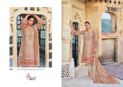 Shree fab present binsaeed lawn collection vol 9 pure lawn cotton printed unstitched dress material catalogue salwar kameez catalogs