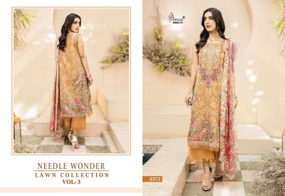 Shree fabs present needle wonder by lawn collection vol 3  salwar kameez catalogs