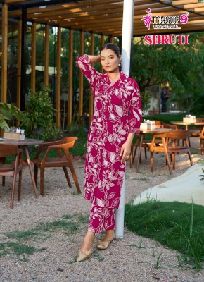 Shruti vol 1 by Mystic 9 premium printed top with bottom collection at low rate kurtis catalogs