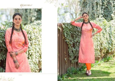 Shubh Nx Kesar Jam Silk hand work Kurti catalogue supplier  kurtis catalogs