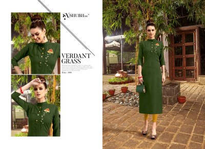 Shubh Nx Vastra 14 kg Rayon with hand work Kurti catalogue wholesale  kurtis catalogs