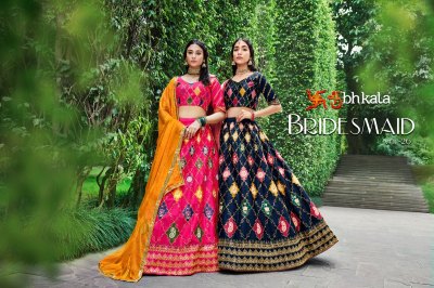 Shubhkala by brids maid New Exclusive Bridal Semi Stitched Lehenga Choli  catalogue  Shubhkala 