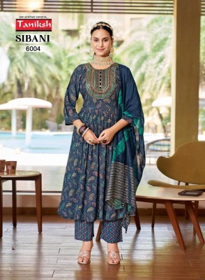 Sibani vol 6 by Tniksh fancy reyon printed ghera style readymade suit catalogue at low parice readymade suit catalogs