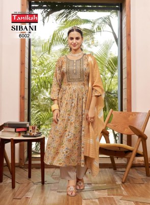 Sibani vol 6 by Tniksh fancy reyon printed ghera style readymade suit catalogue at low parice readymade suit catalogs