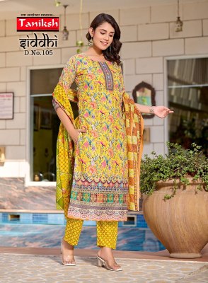 Siddhi by Taniksh embroidered digital printed readymade suit catalogue readymade suit catalogs