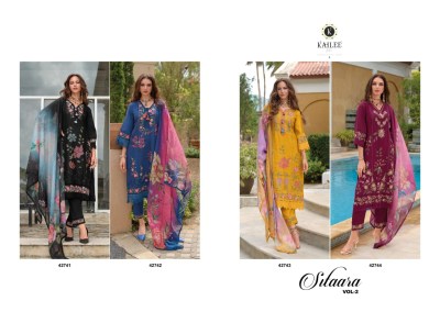 Sifaara 2 by Kailee fashion designer hand work kurti pant and dupatta catalogue readymade suit catalogs