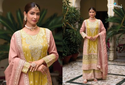 Simmer by Your choice Unique designer free size readymade suit for marriage and karva function readymade suit catalogs