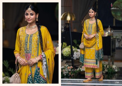 Simran by Eba life style heavy chinon embroidered readymade suit catalogue at low rate readymade suit catalogs