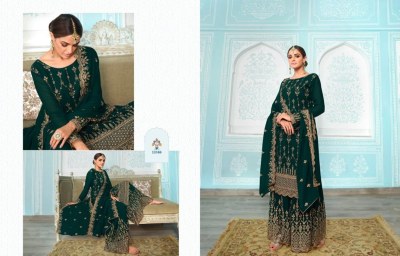 Simran by Zisa Fancy Embroidered Georgette Sharara Suit catalogue at low price fancy sharara suit Catalogs