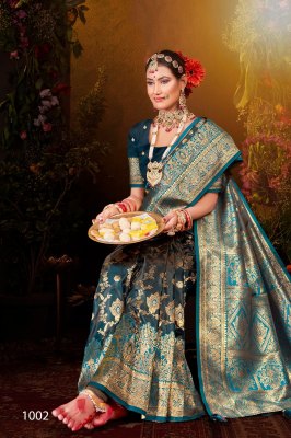 Sonar Bangla vol 1 by Saroj Pure Sattin Silk with Heavy Swarovski Work saree catalogue sarees catalogs