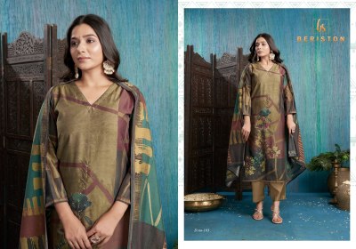 Sparkle 1 by Beriston premium silk digital printed hand work readymade suit catalogue  readymade suit catalogs