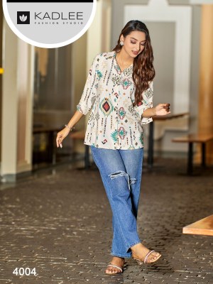 Star light by kadlee reyon printed trendy womens shirt collection at amaviexpo western wear catalogs