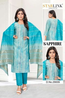 Starlink presents new design sapphire 3 pice ready made size set Kurti wholesaler Surat   kurtis catalogs