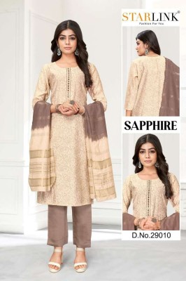 Starlink presents new design sapphire 3 pice ready made size set Kurti wholesaler Surat   kurtis catalogs