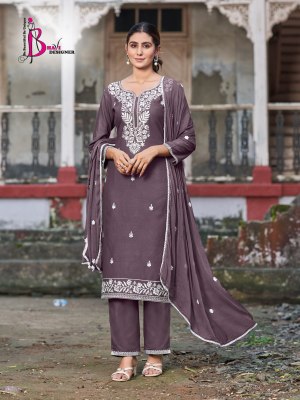 Status vol 3 by Bhavi Designer Heavy Reyon Fancy Work Kurti pant and dupatta at wholesale rate readymade suit catalogs