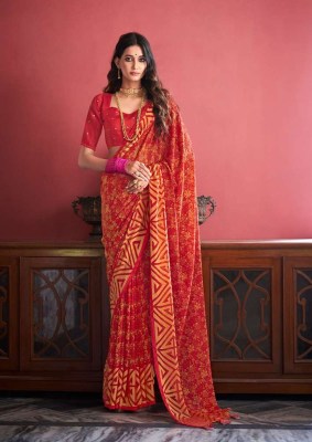 Stavan new raaga georgette brasso designer party wear saree wholesaler  sarees catalogs