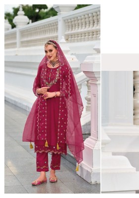 Suhagini vol 4 by Kailee fancy embroidered readymade suit catalogue at amaviexpo readymade suit catalogs