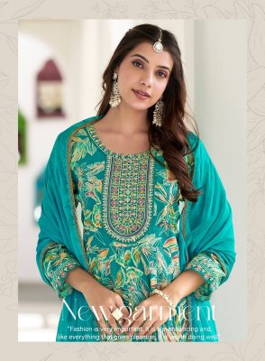 Summer Beauty vol 4 by Radhika Lifestyle Heavy Cotton Foil printed readymade suit catalogue at affordable rate fancy Anarkali suit catalogs