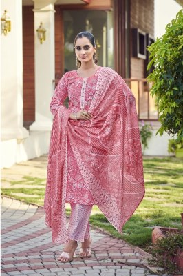 Summer Fashion vol 8 by Tips and tops Cotton printed kurti pant with dupatta catalogue at low budget readymade suit catalogs
