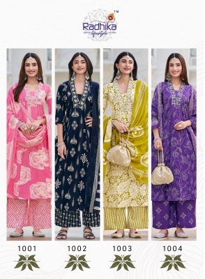 Summer Garden vol 1 by Radhika Lifestyle Pure Cotton Palazzo suit catalogue at affordable rate readymade suit catalogs