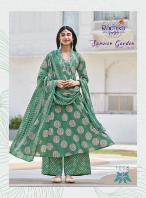 Summer Garden vol 1 by Radhika Lifestyle Pure Cotton Palazzo suit catalogue at affordable rate readymade suit catalogs