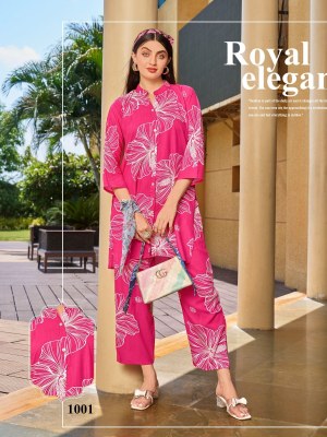 Summer spacial vol1 by Sankheshwer reyon printed collar pattern with pocket kurti catalogue at affodable rate co ord set catalogs