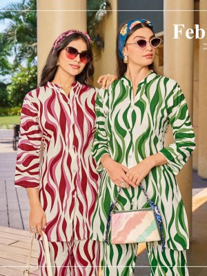 Summer spacial vol1 by Sankheshwer reyon printed collar pattern with pocket kurti catalogue at affodable rate co ord set catalogs