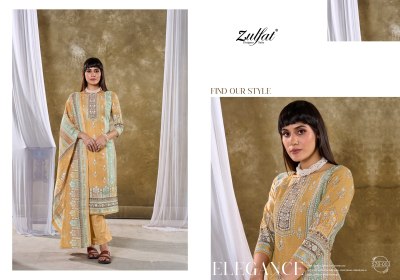 Summer swag vol 3 by Zulfat pure cotton digital printed dress material catalogue at low rate salwar kameez catalogs