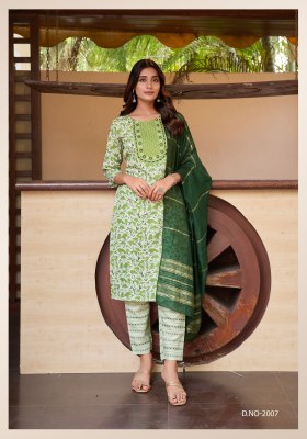 Sunrise vol 2 by Vaniska capsule foil printed embroidered top bottom and dupatta catalogue at budget rate readymade suit catalogs