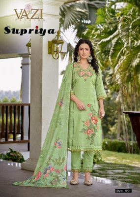 Supriya by Vazi Fashion Pure Kota Checks Designer top bottom and dupatta catalogue readymade suit catalogs