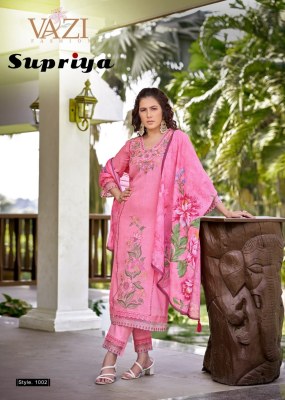 Supriya by Vazi Fashion Pure Kota Checks Designer top bottom and dupatta catalogue readymade suit catalogs