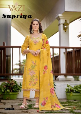 Supriya by Vazi Fashion Pure Kota Checks Designer top bottom and dupatta catalogue readymade suit catalogs
