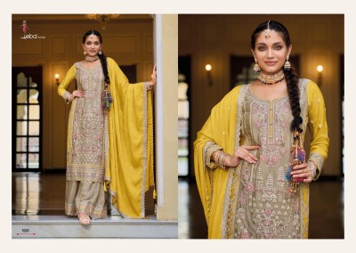 Surili by Eba life style heavy chinon embroidered readymade palazzo suit catalogue at amaviexpo readymade suit catalogs