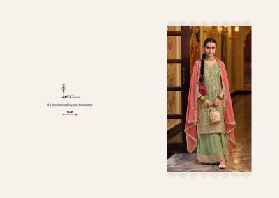 Surili by Eba life style heavy chinon embroidered readymade palazzo suit catalogue at amaviexpo readymade suit catalogs