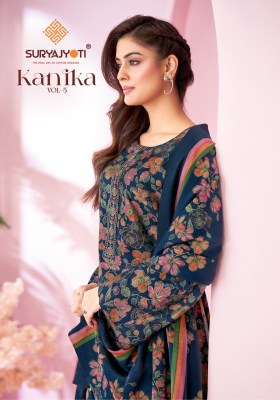 SuryaJyoti Kanika Vol 05 Dress Material  Unstiched Pure Modal Print With Foil, Neck And Border Embroidery Work Wholesale wholesale catalogs