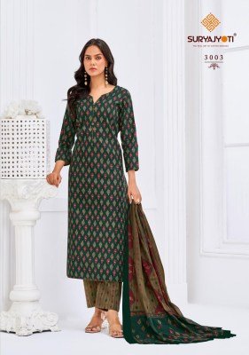SuryaJyoti Paridhi Vol 03 Pure Cotton Unstitched Dress Material And Wholesale Suits readymade suit catalogs