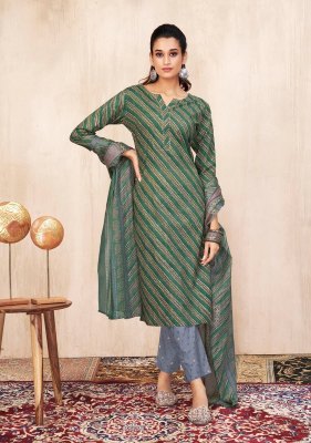  Suryajyoti Bandhani Lehriya Vol 4 Kurti Pant With Dupatta catlog at wholesale rate kurtis catalogs