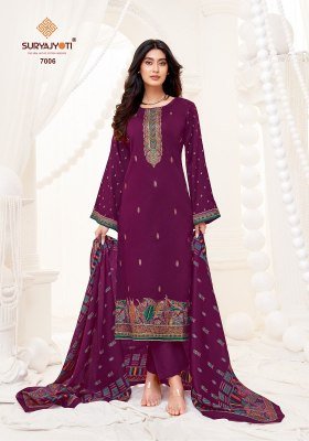 Suryajyoti Pallavi Vol 7 Dress Material salwar kameez catalogs
