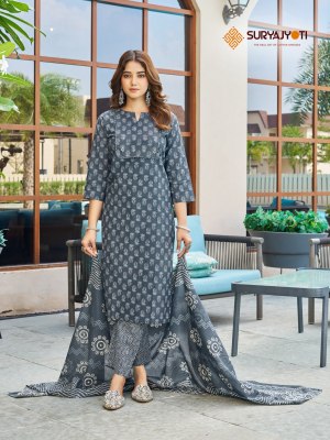 Suryajyoti by Larqis Natasha vol 1 pure lawn cotton kurti catalogue at wholesale price kurtis catalogs