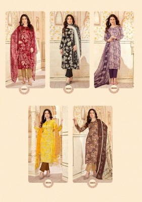 Suryajyoti by Naishaa vol 38 jam satin digital printed unstitched dress material at wholesale price salwar kameez catalogs