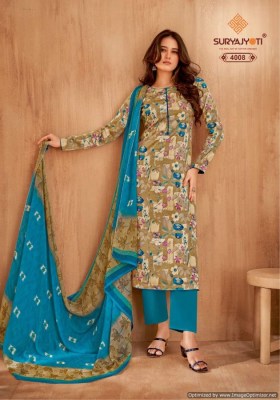 Suryajyoti by Naishaa vol 40 jam satin cotton printed dress material catalogue at low rate salwar kameez catalogs