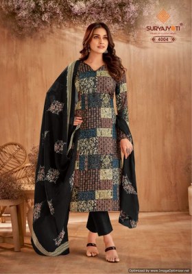 Suryajyoti by Naishaa vol 40 jam satin cotton printed dress material catalogue at low rate salwar kameez catalogs