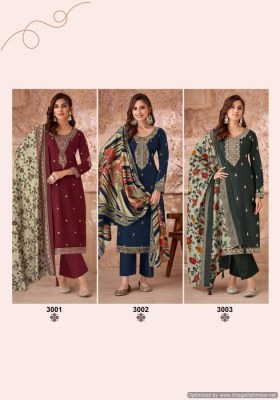 Suryajyoti by Pashan vol 3 exclusive embroidered unstitched dress material catalogue at amaviexpo salwar kameez catalogs