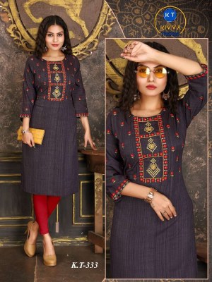 Suvesh Kesar Straight Cut Kurti catalogue supplier and exporter  kurtis catalogs