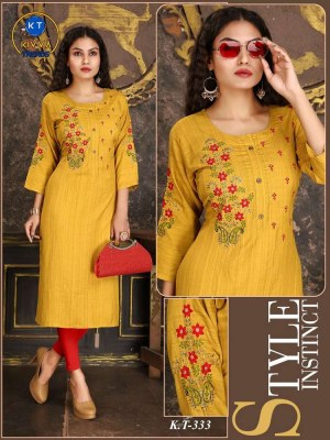 Suvesh Kesar Straight Cut Kurti catalogue supplier and exporter  kurtis catalogs