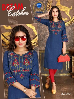 Suvesh Kesar Straight Cut Kurti catalogue supplier and exporter  kurtis catalogs